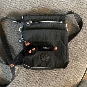 Small Kipling, black cross body bag